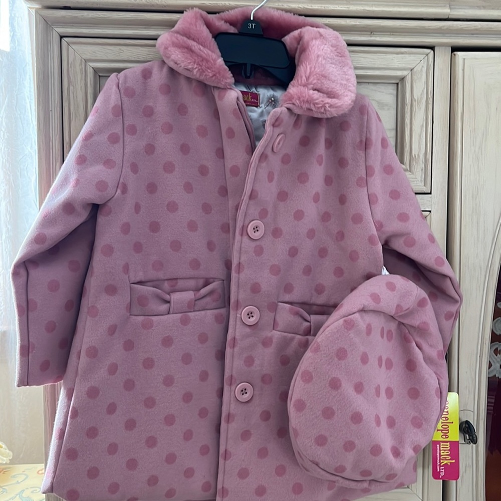 NWT dress coat and beret 💖